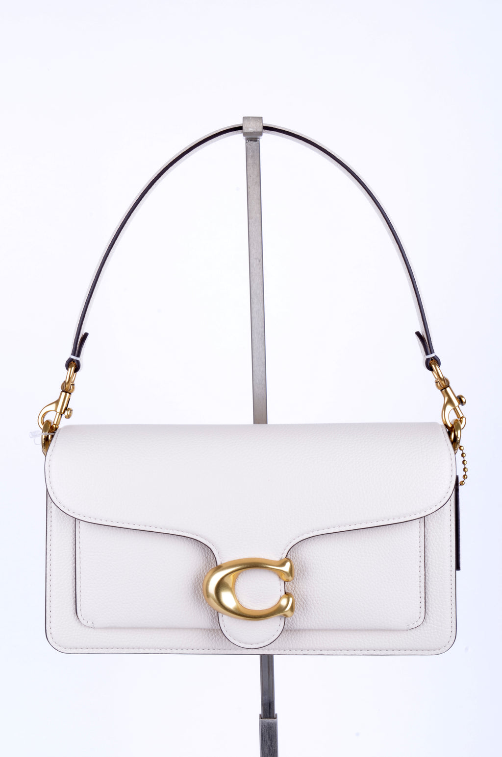 Bolsa Coach Tabby 26 Blanca con Herraje C