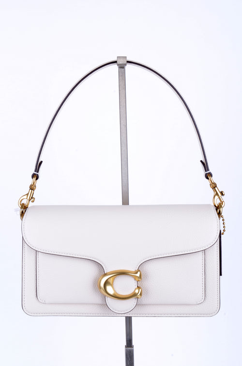 Bolsa Coach Tabby 26 Blanca con Herraje C
