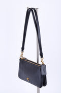 Bolsa Coach Kira Crossbody Negra de Piel