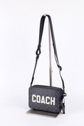 Bolsa Crossbody Coach – Monograma Signature con Logotipo Varsity
