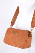 Crossbody Steve Madden Camel Tipo Gamuza