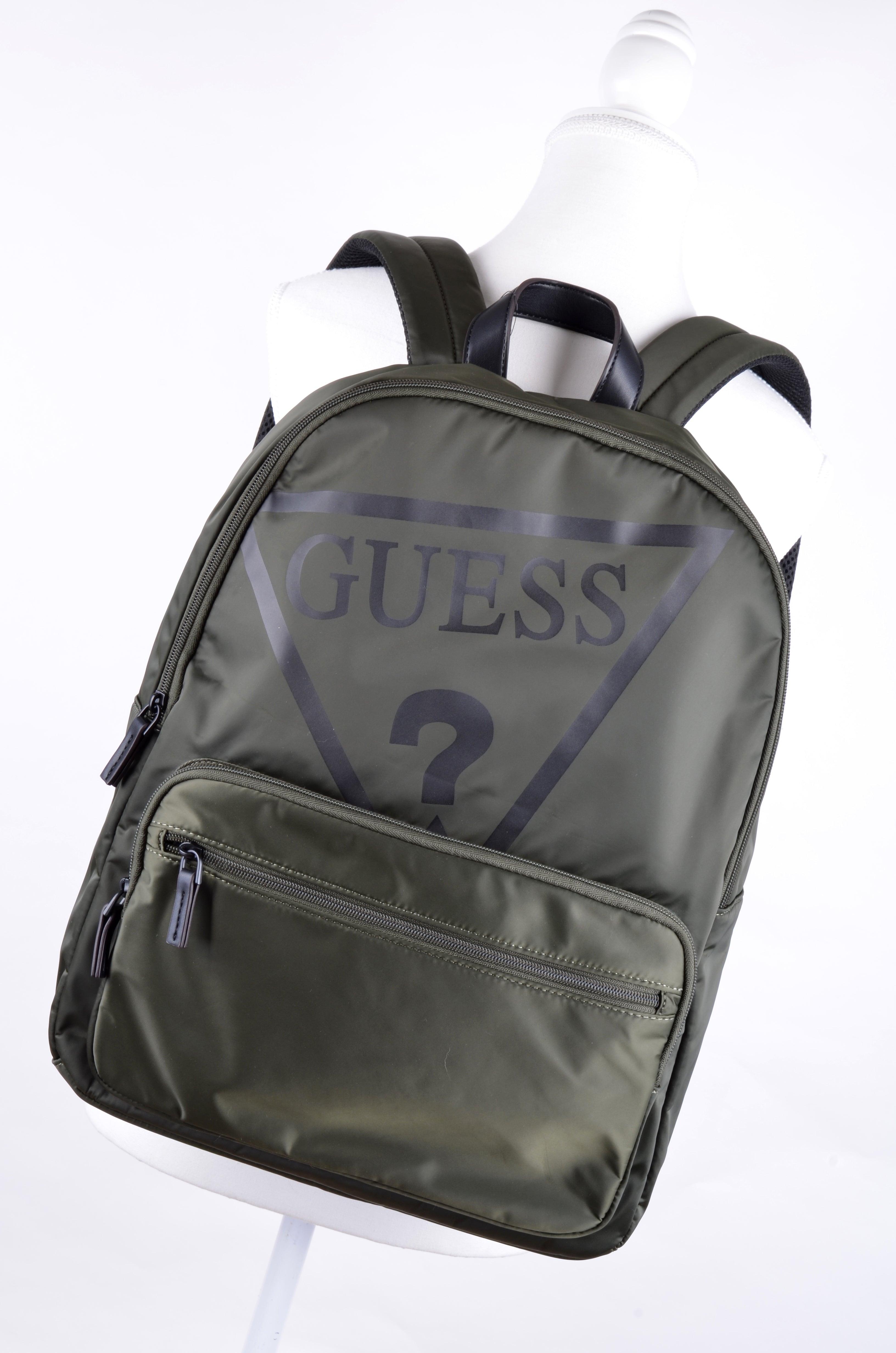 Mochila Guess Verde Olivo de Nylon