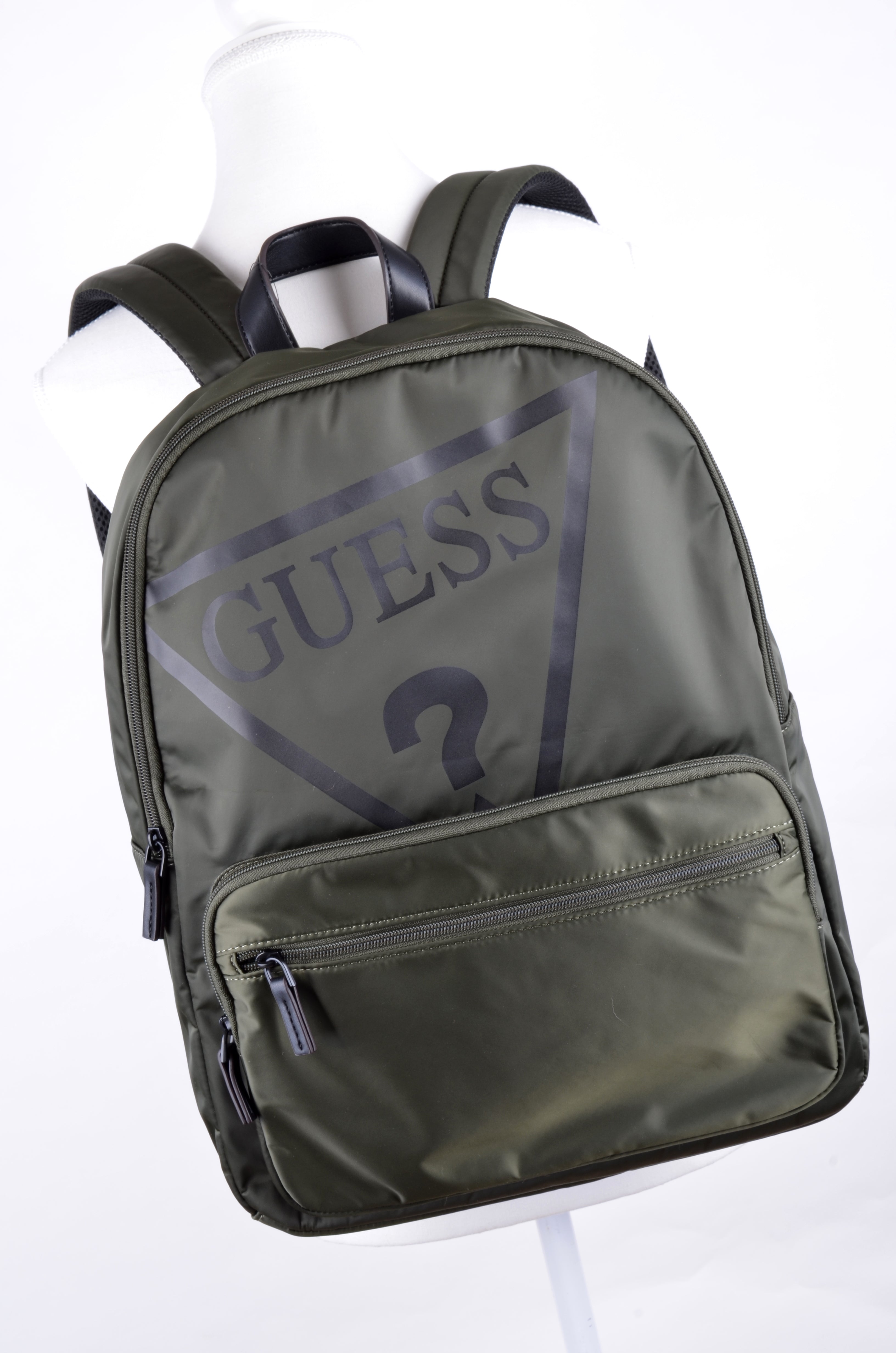Mochila Guess Verde Olivo de Nylon