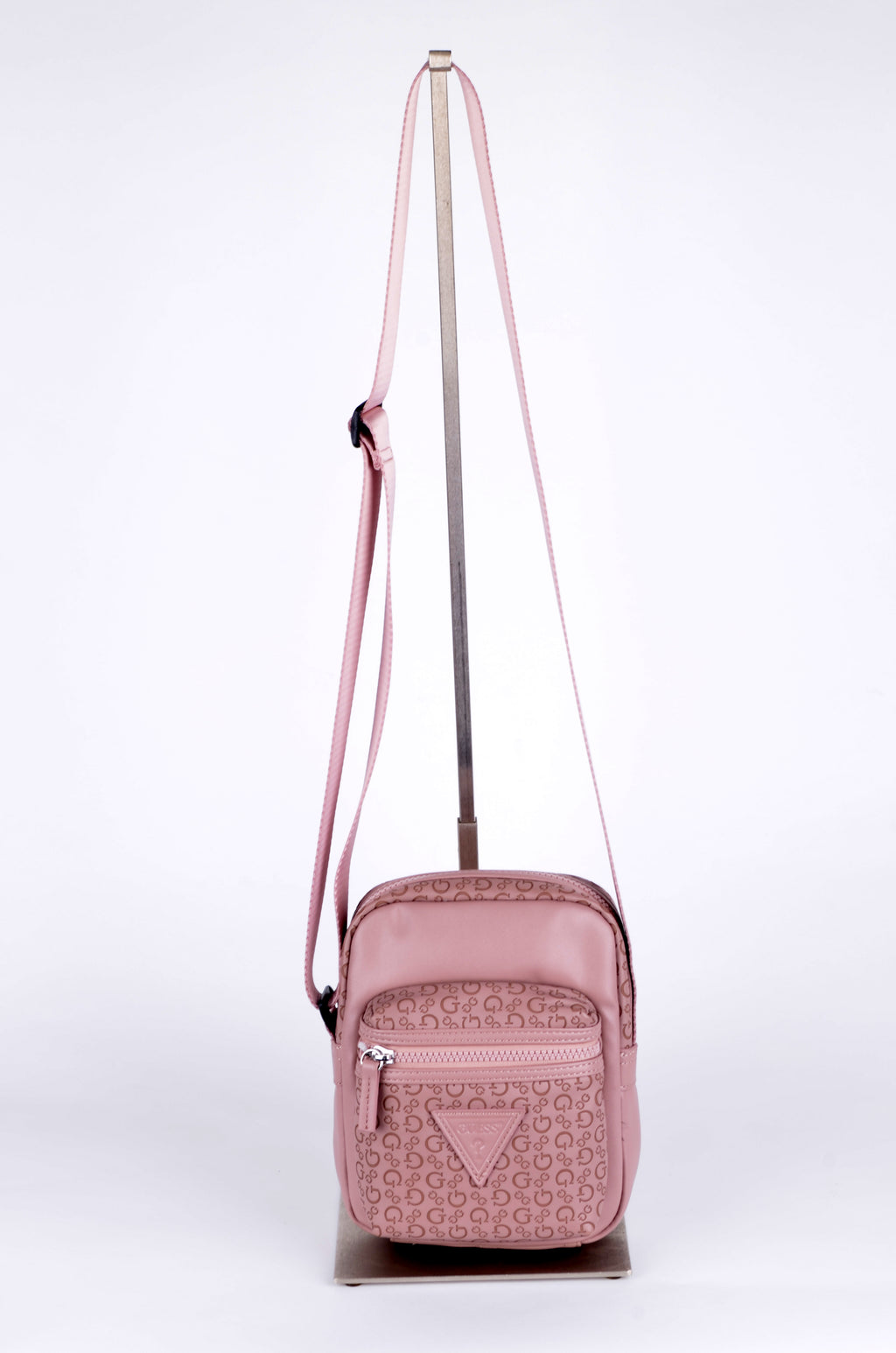 Crossbody Guess Rosa Compacta con Bolsillo Frontal
