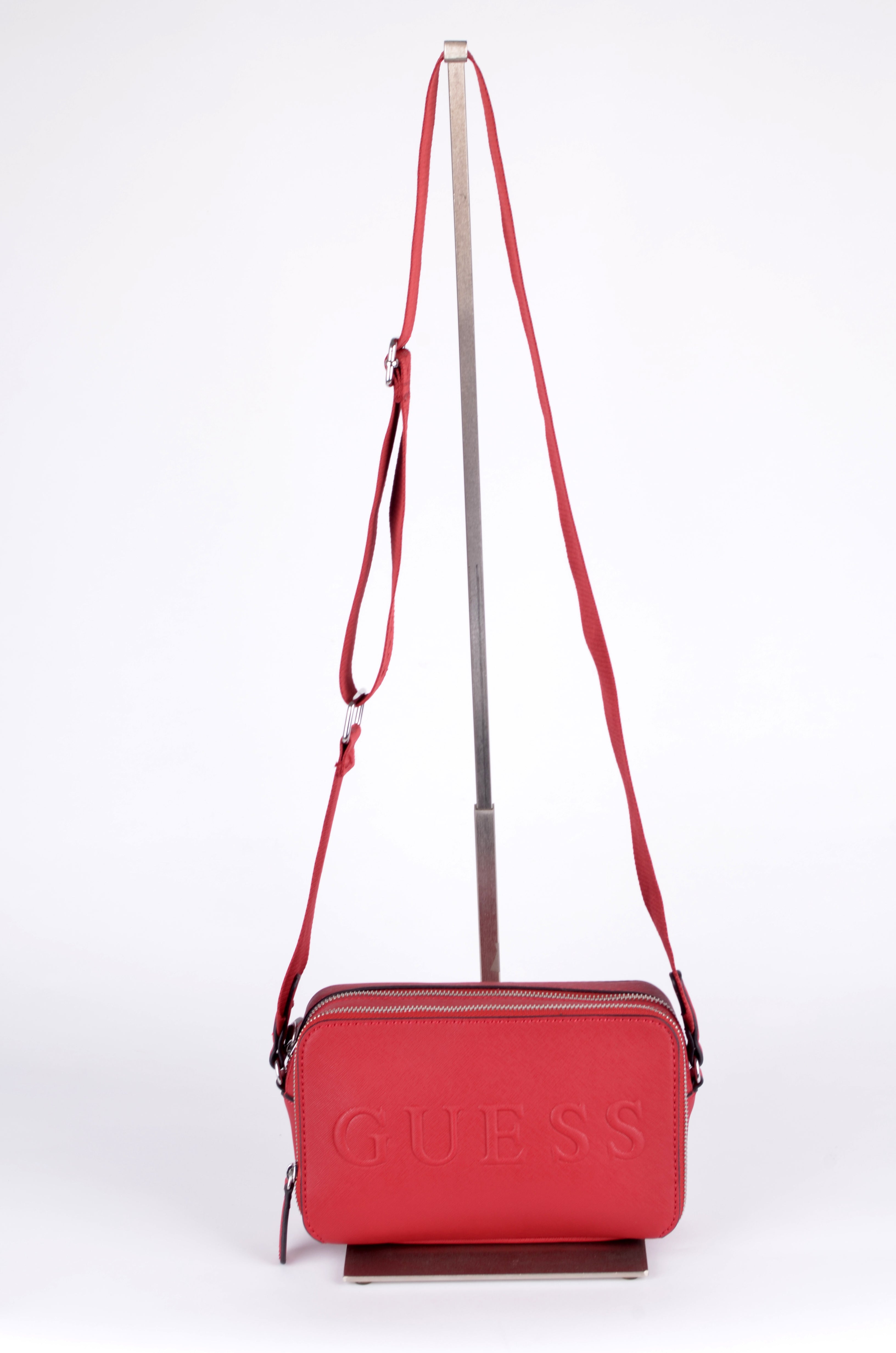 Crossbody Guess Roja de Doble Compartimento