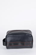 Neceser Guess Negro con Costuras Rojas
