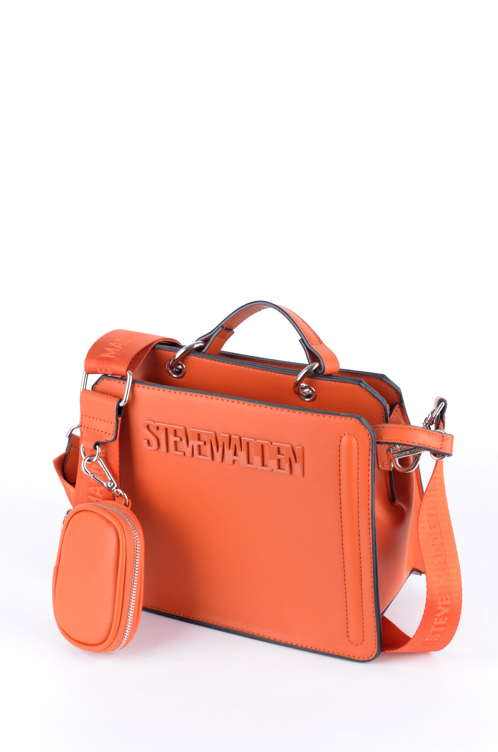 Crossbody Steve Madden Naranja con Pouch