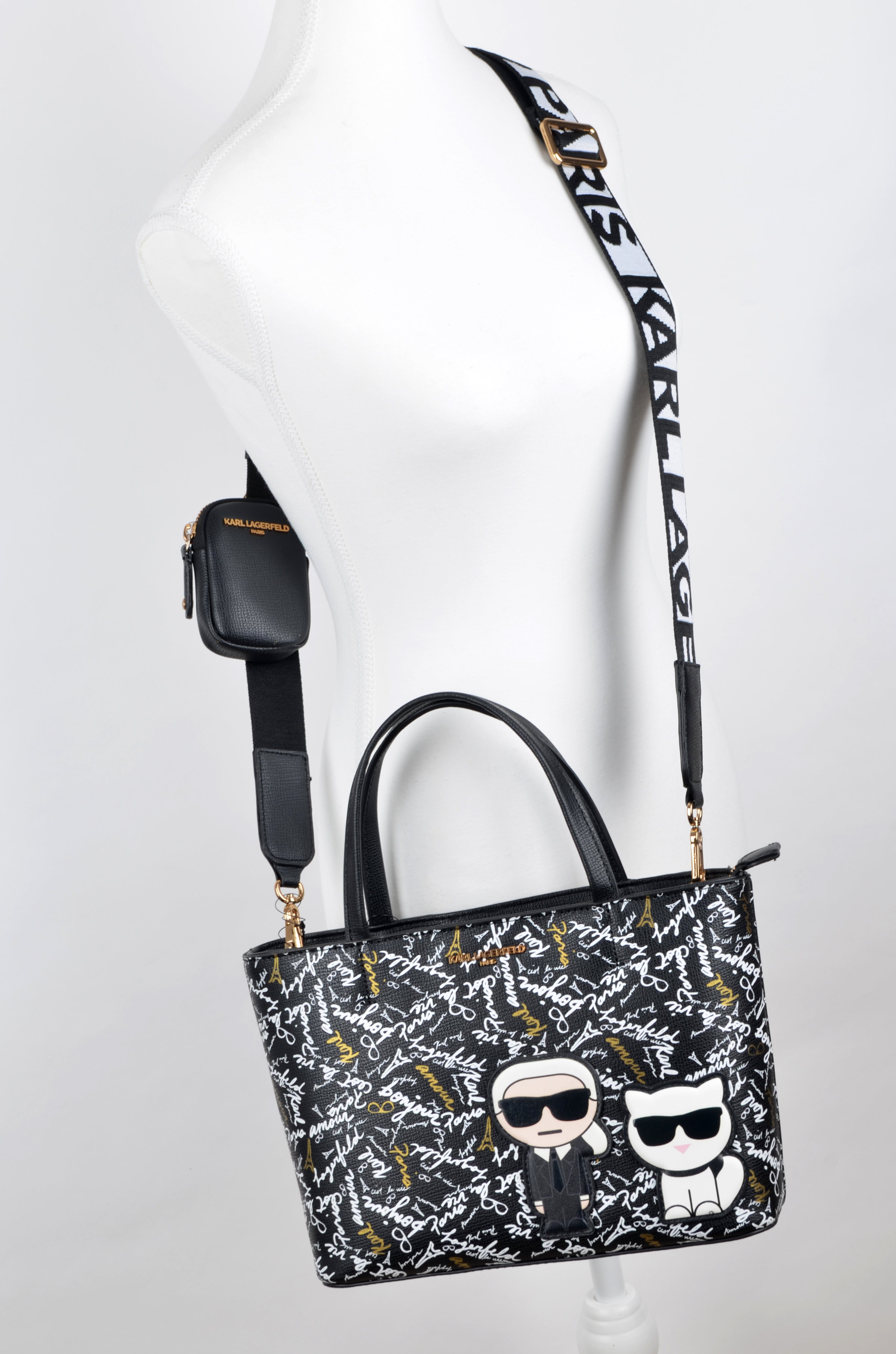 Paris Tote Graffiti & Choupette