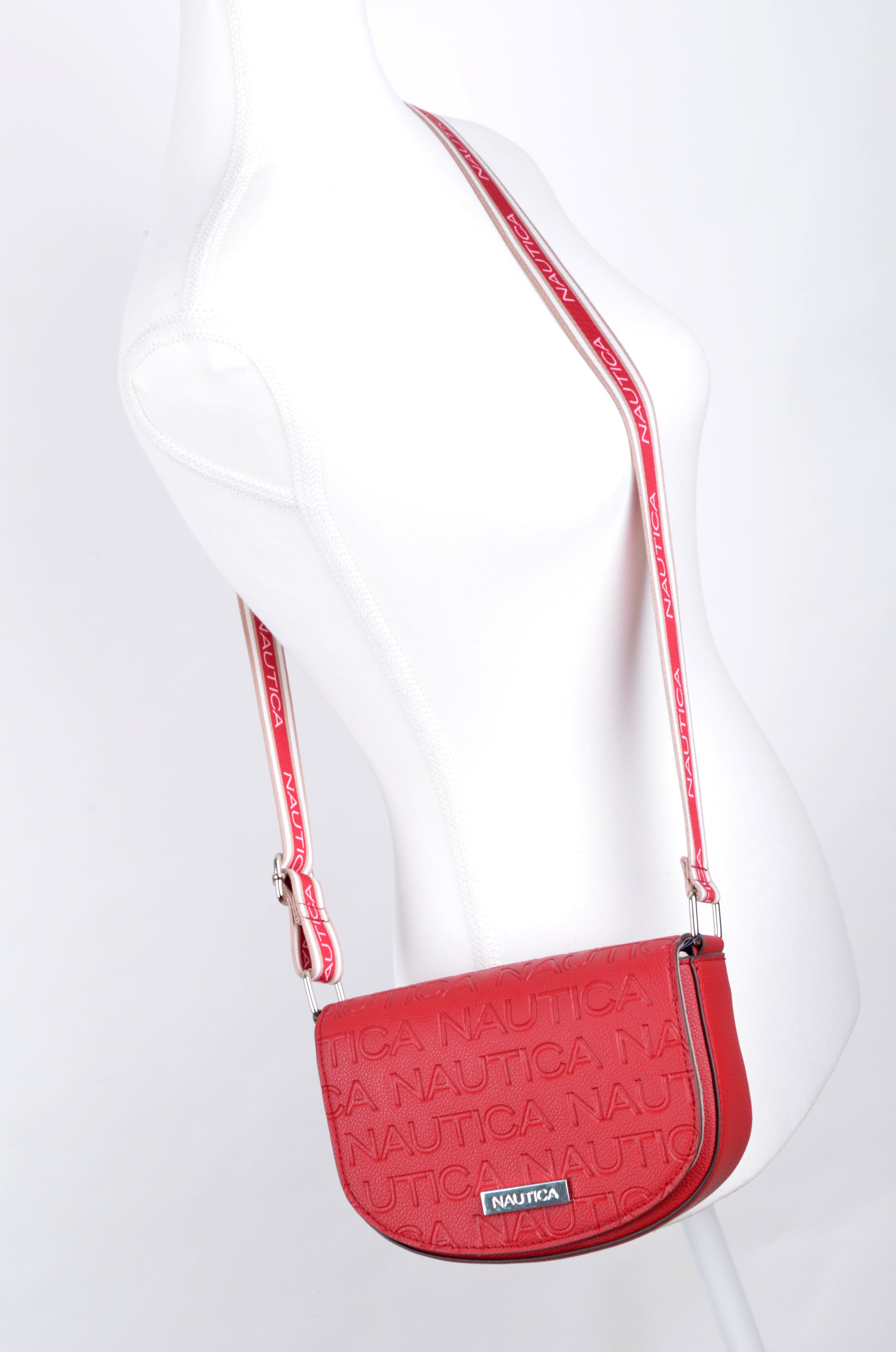 Nautica Crossbody Red Monograma