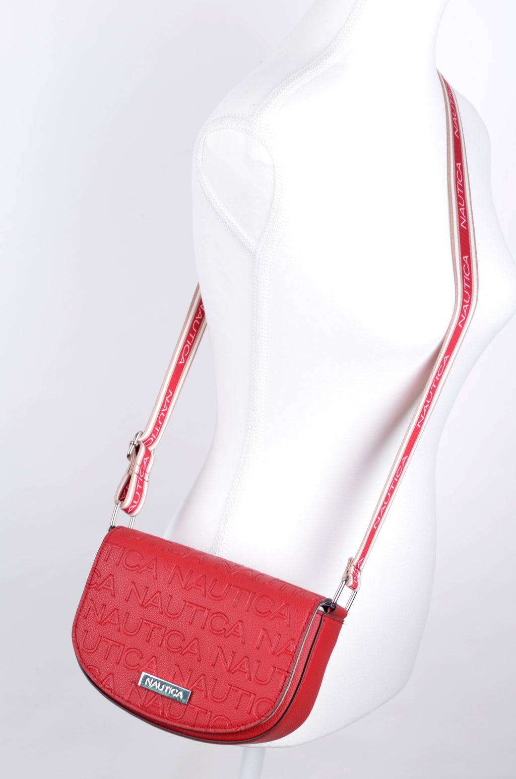 Nautica Crossbody Red Monograma
