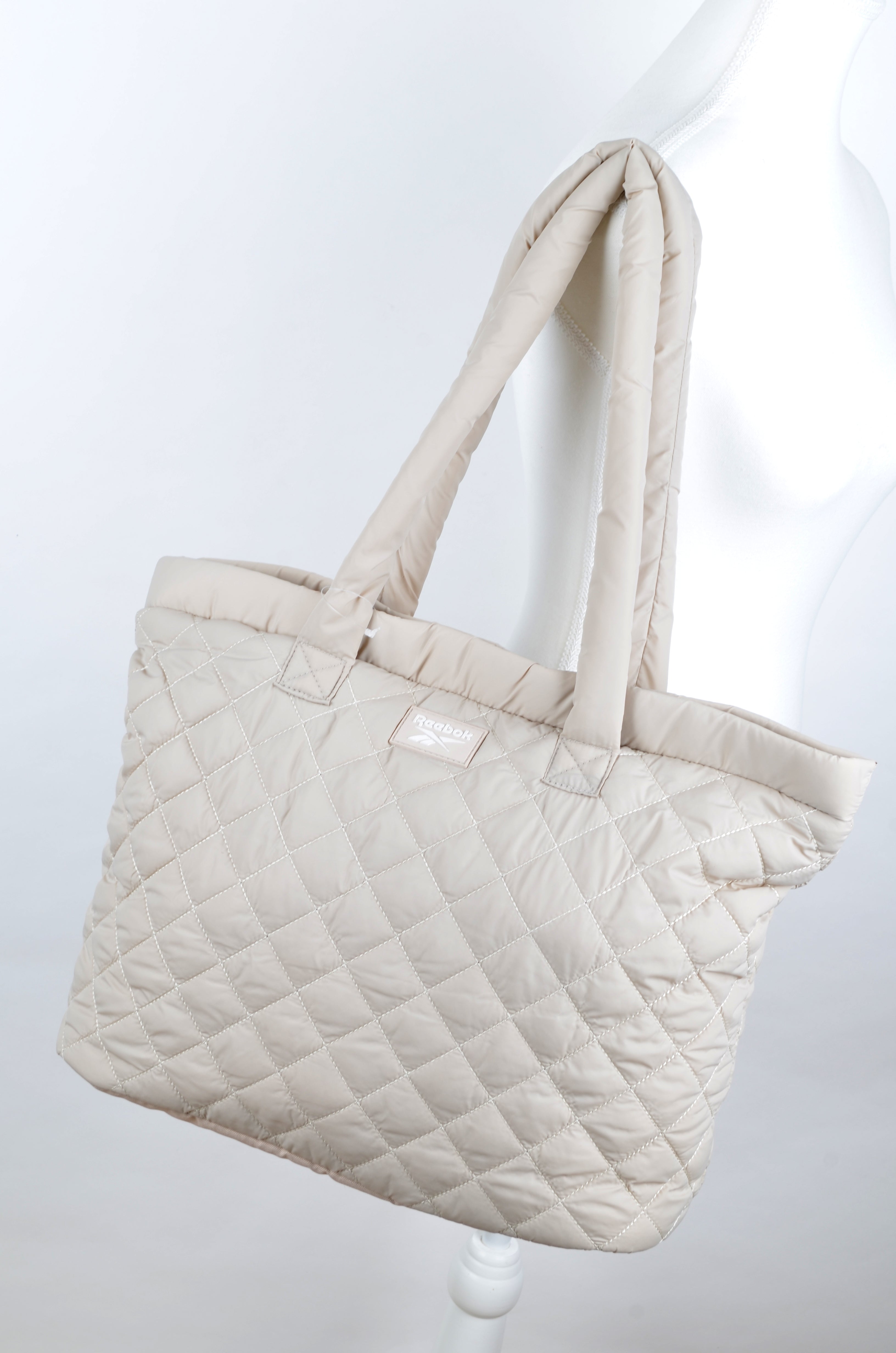 Bolsa Guess Tote Acolchada Beige