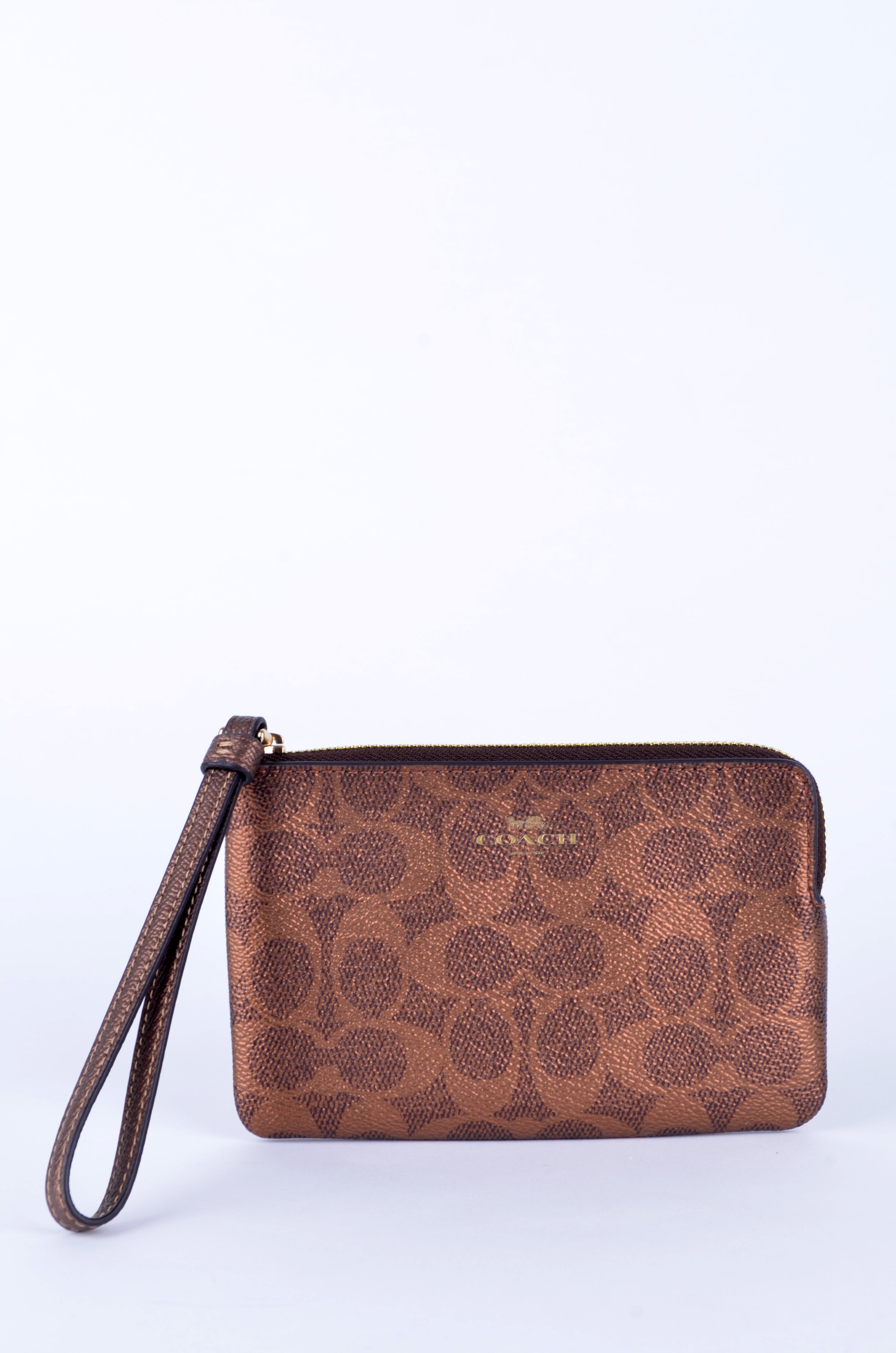 Muñequera Coach Signature Café