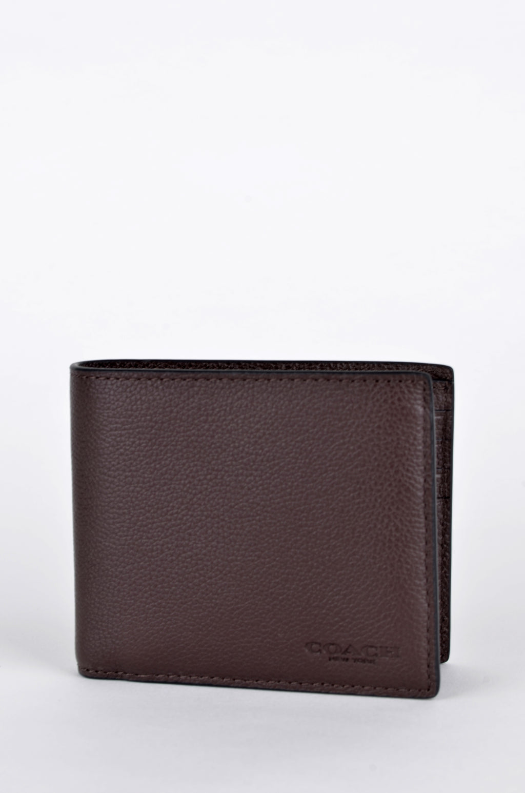 Cartera Coach Café de Piel