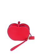Monedero Coach Rojo en Forma de Manzana