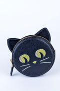 Monedero Coach Negro en Forma de Gato