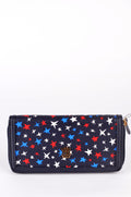Cartera Tommy Hilfiger Larga Azul Marino con Estrellas