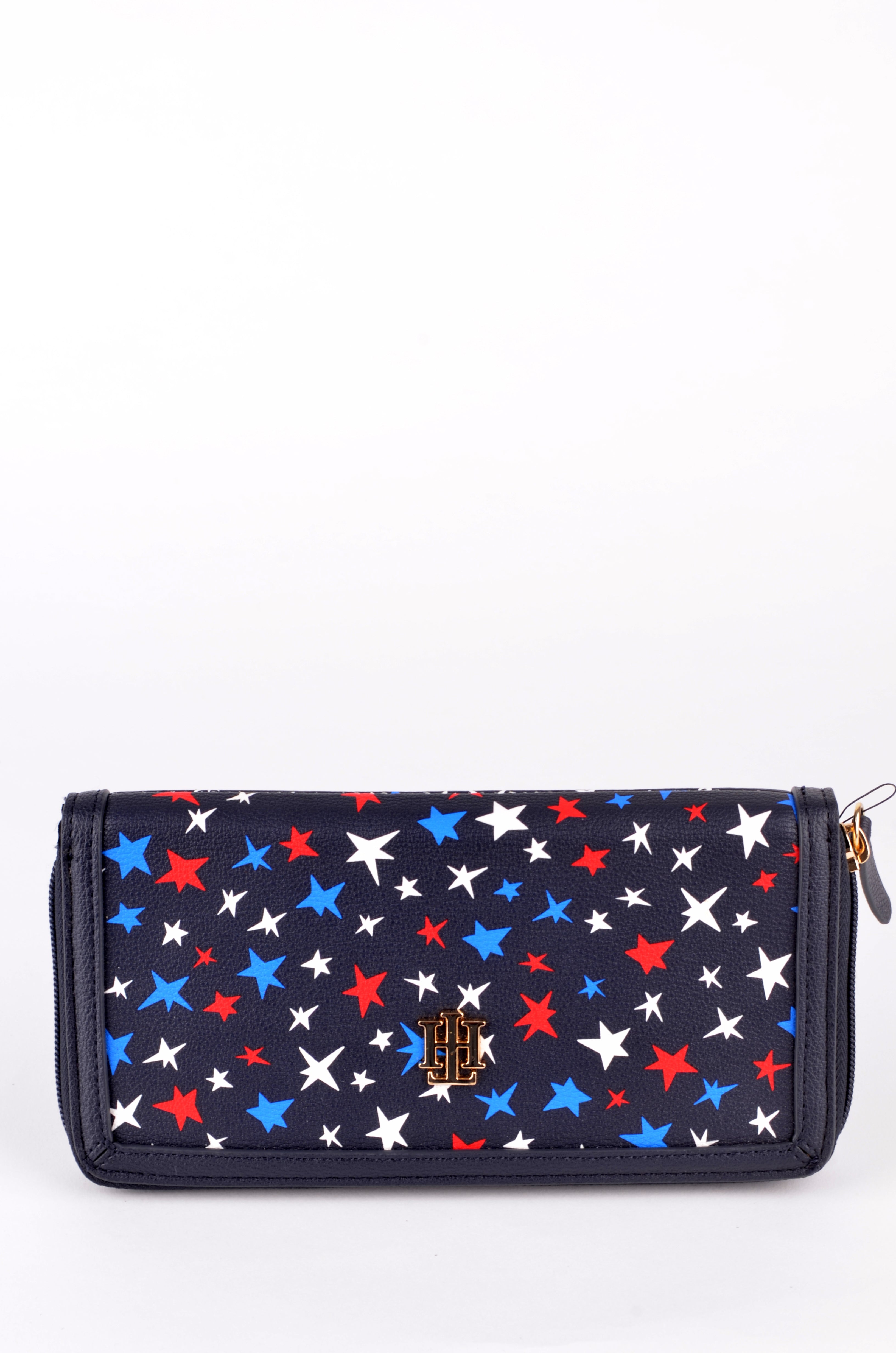 Cartera Tommy Hilfiger Larga Azul Marino con Estrellas