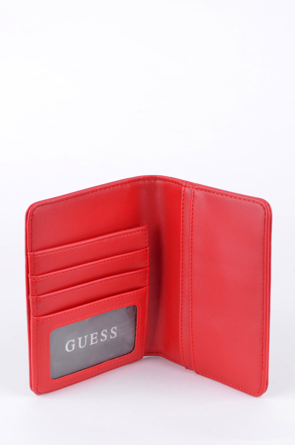 Portapasaporte Guess Rojo de Piel