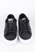 Tenis PUMA Negros con Suela Plataforma Blanca