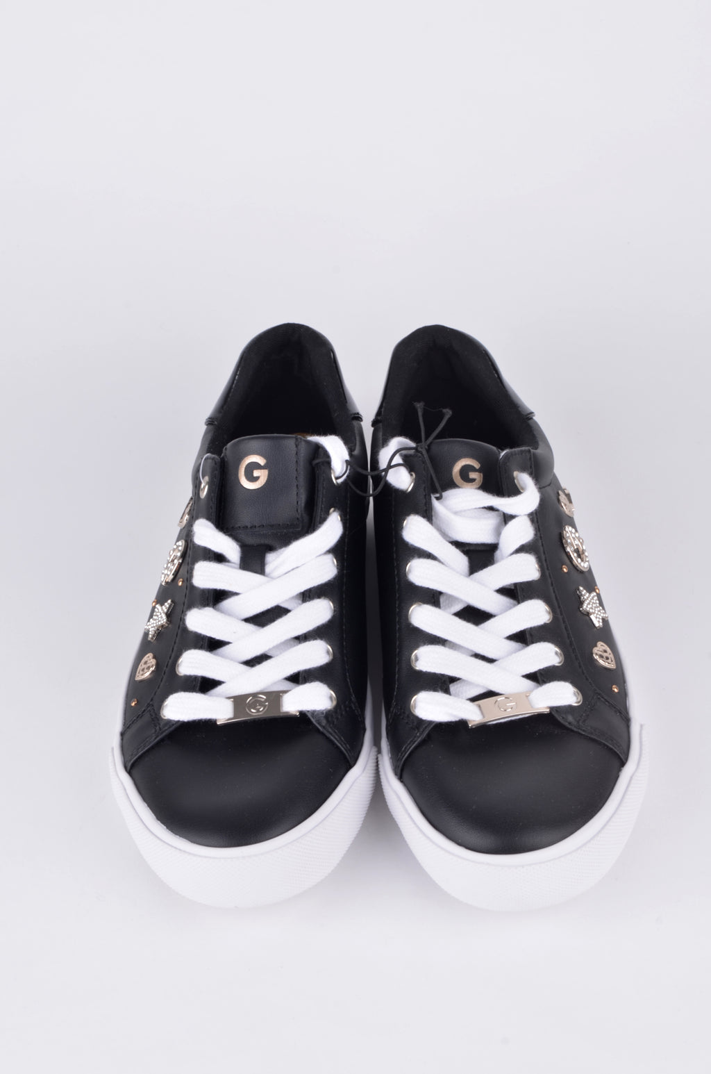 Tenis Guess Negros con Parches