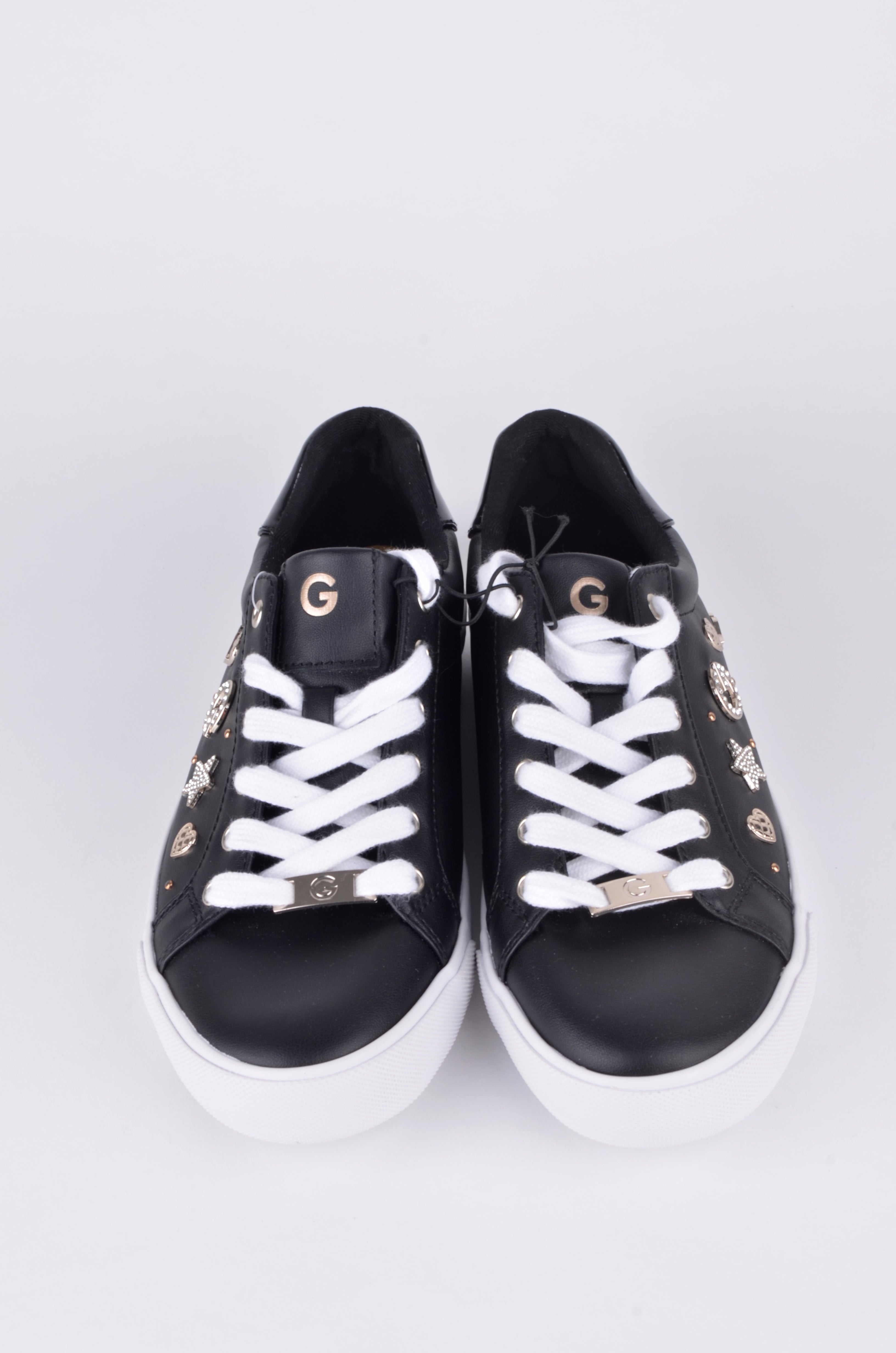 Tenis Guess Negros con Parches