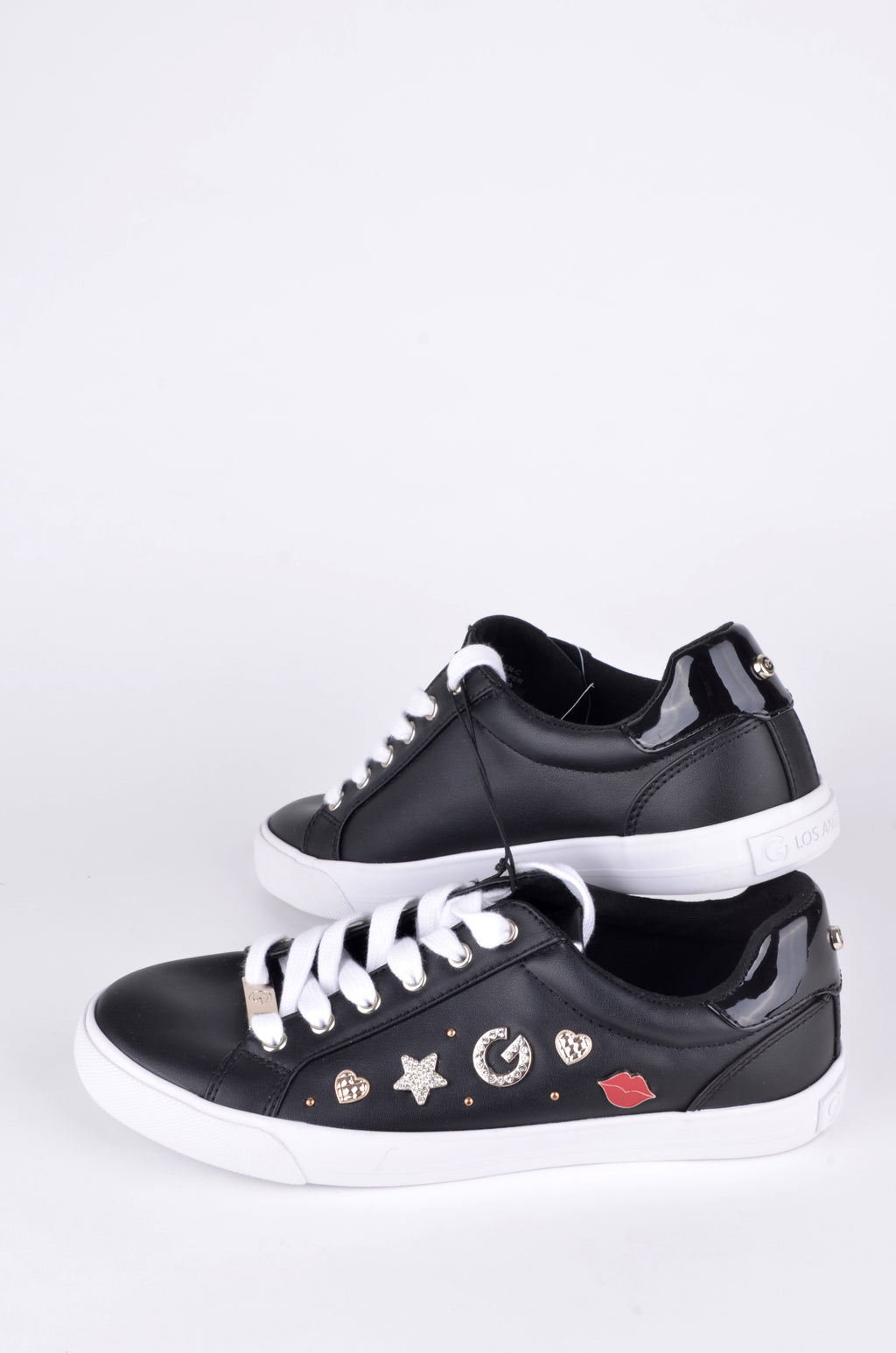 Tenis Guess Negros con Parches