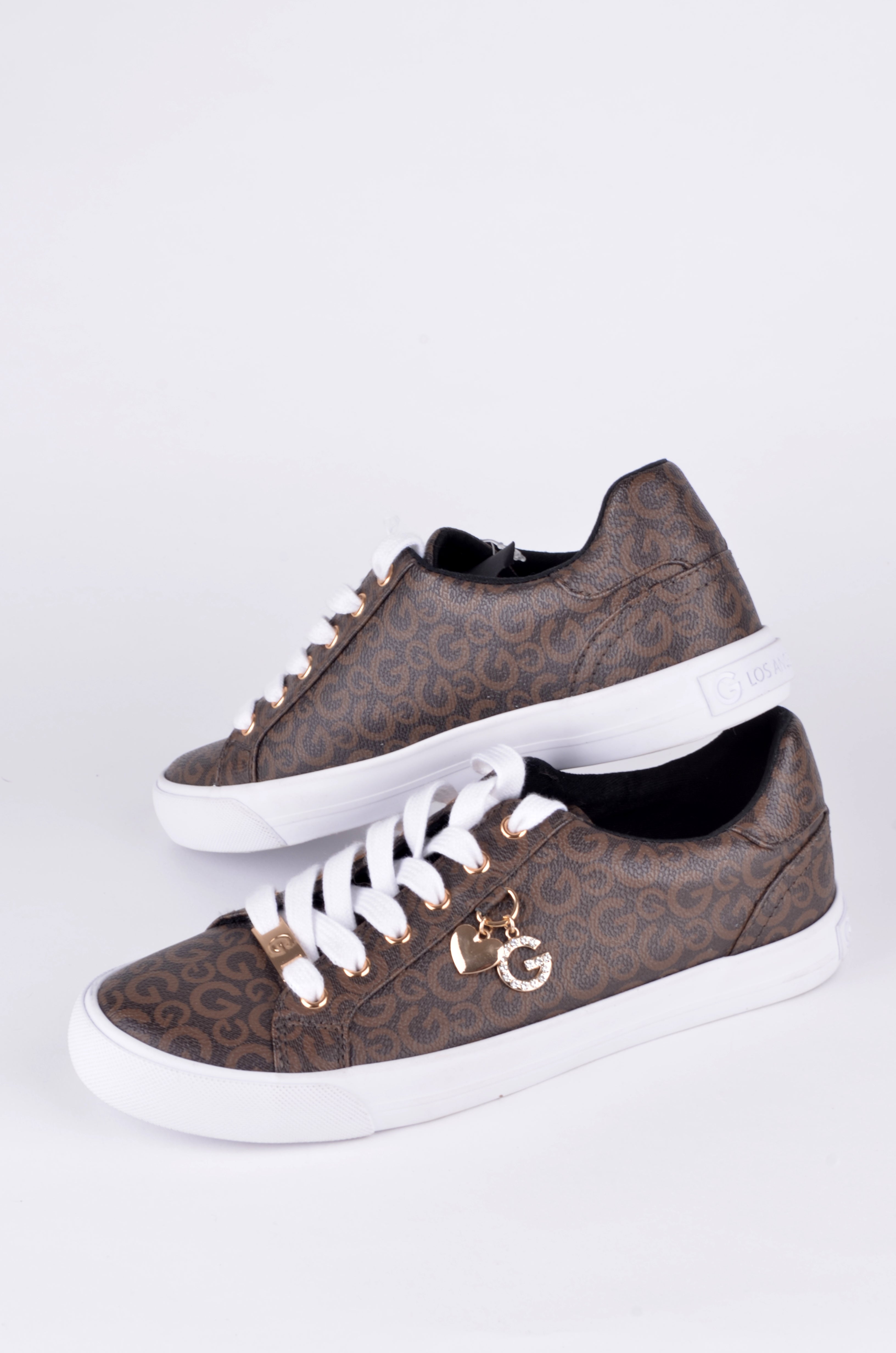 Tenis Guess Café Monograma