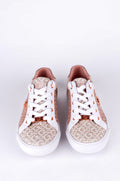 Tenis Guess Rosa Monograma