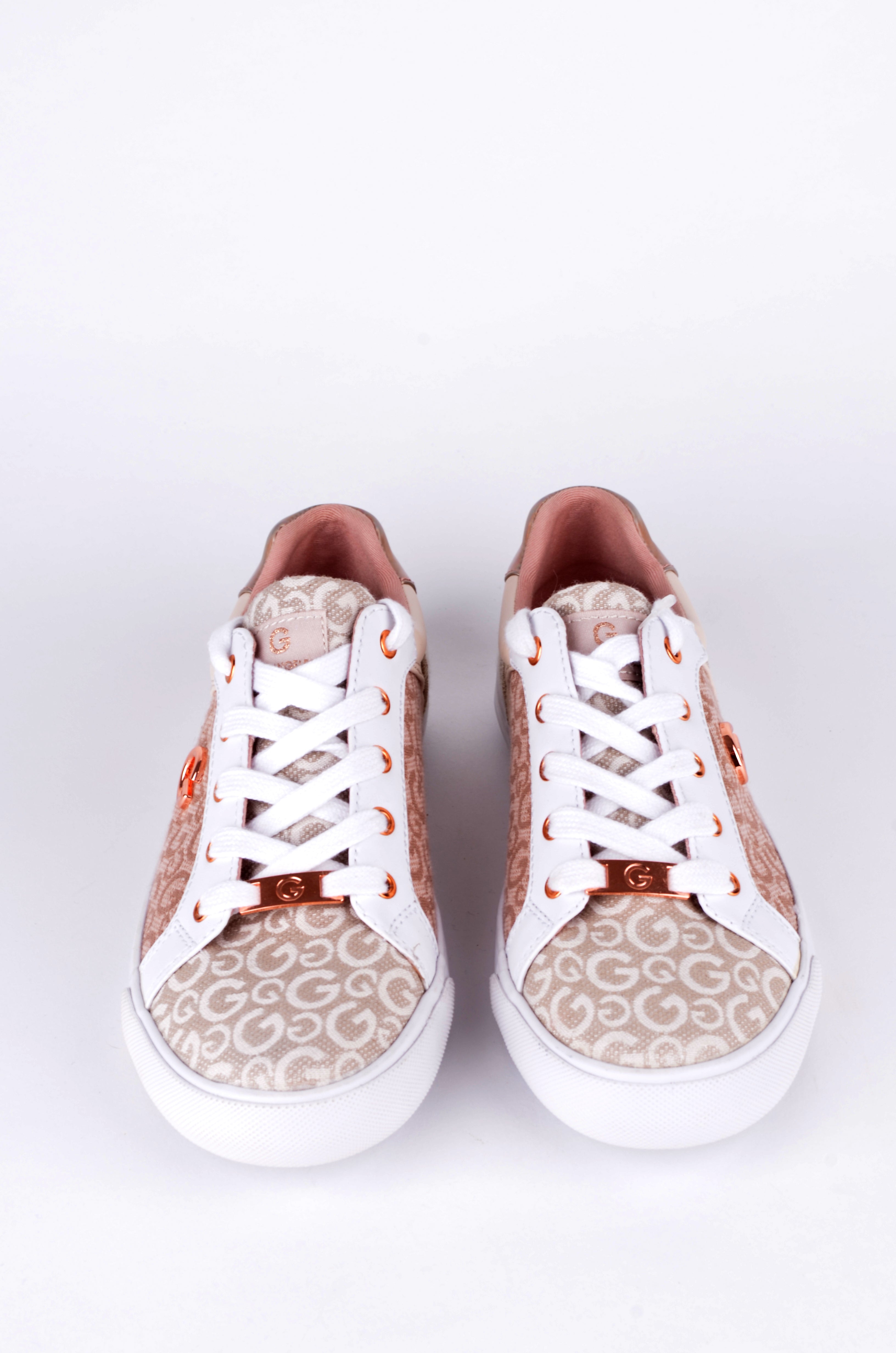 Tenis Guess Rosa Monograma