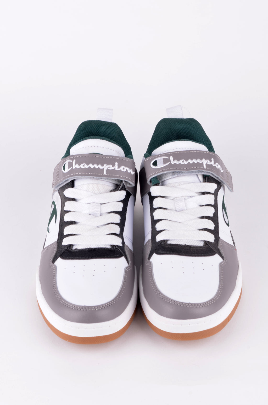 Tenis Champion Grises, Blancos y Verdes