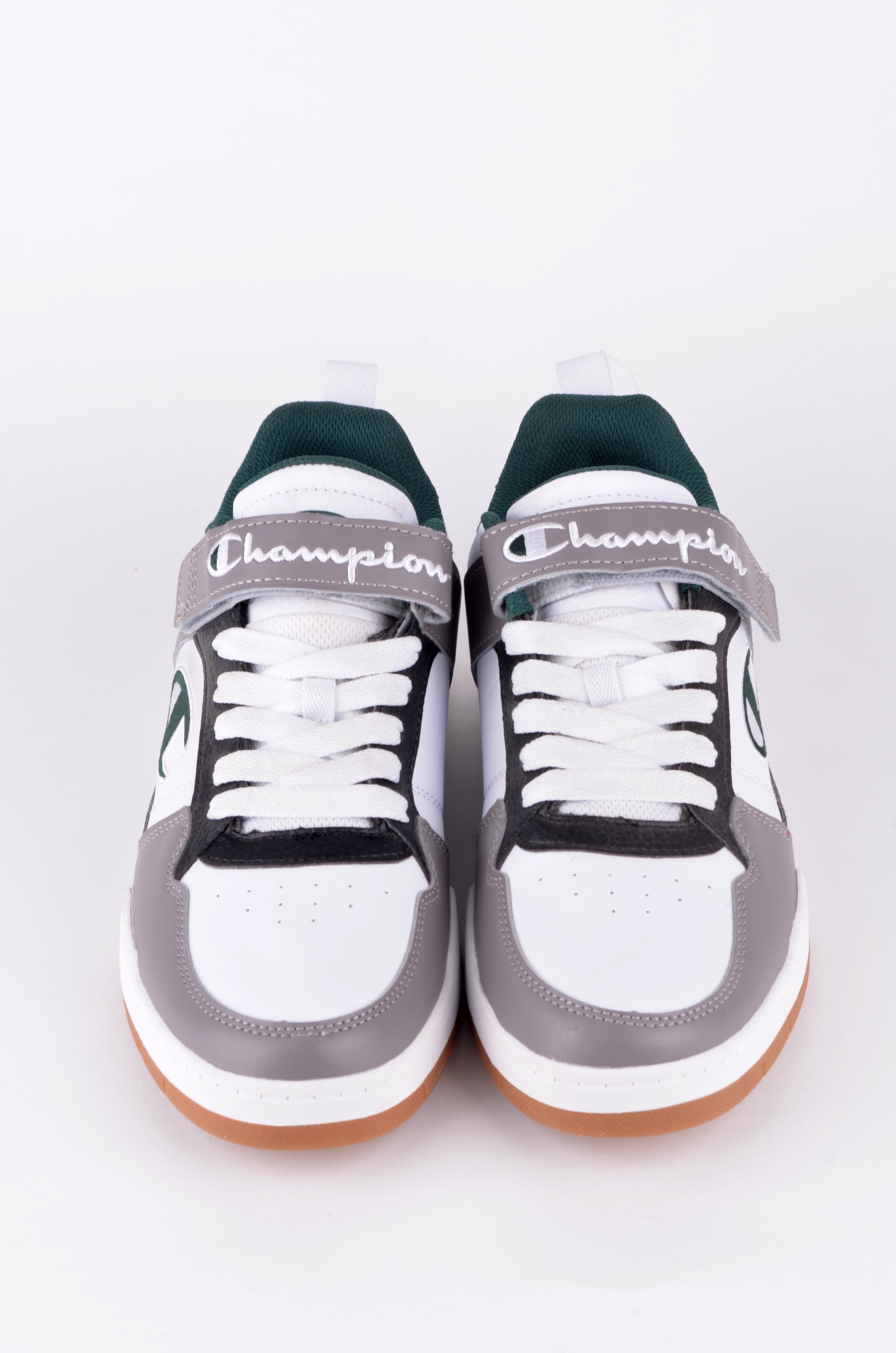 Tenis Champion Grises, Blancos y Verdes