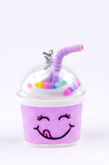 Llavero Bath & Body Works Vaso Morado con Popote