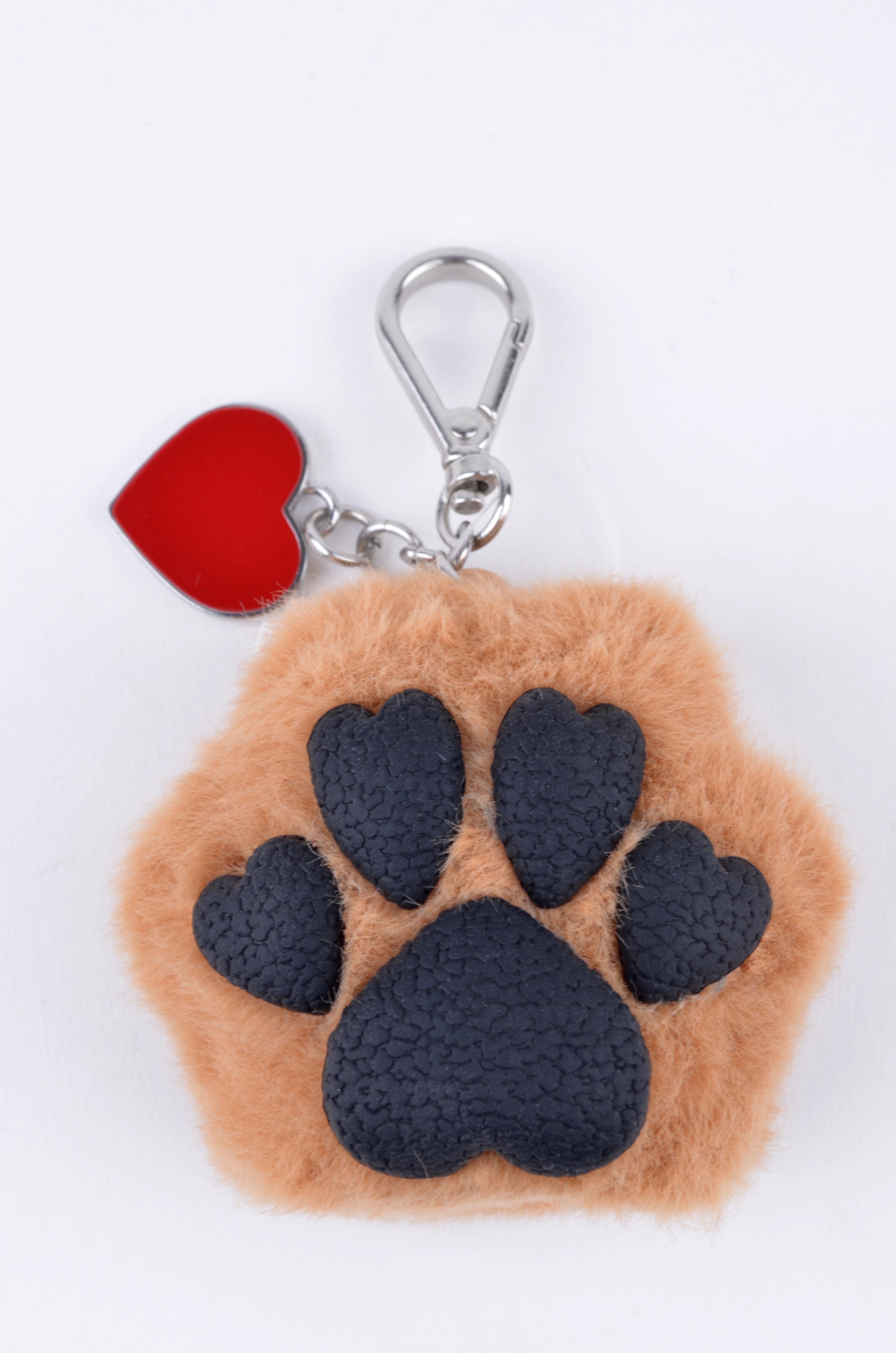 Llavero Bath & Body Works Huella de Peluche Café