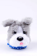 Porta Gel Bath & Body Works Perrito Gris de Peluche