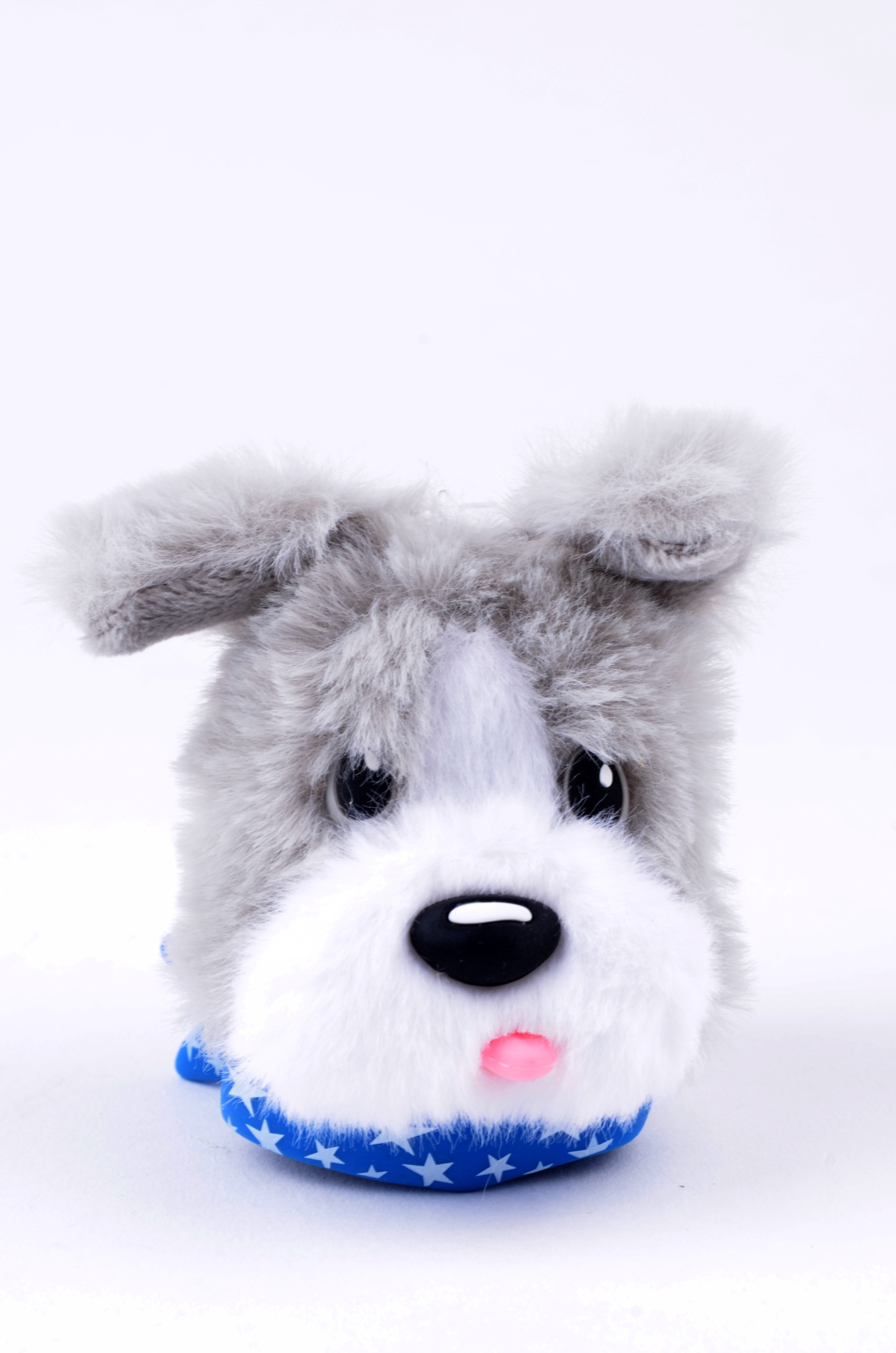 Porta Gel Bath & Body Works Perrito Gris de Peluche