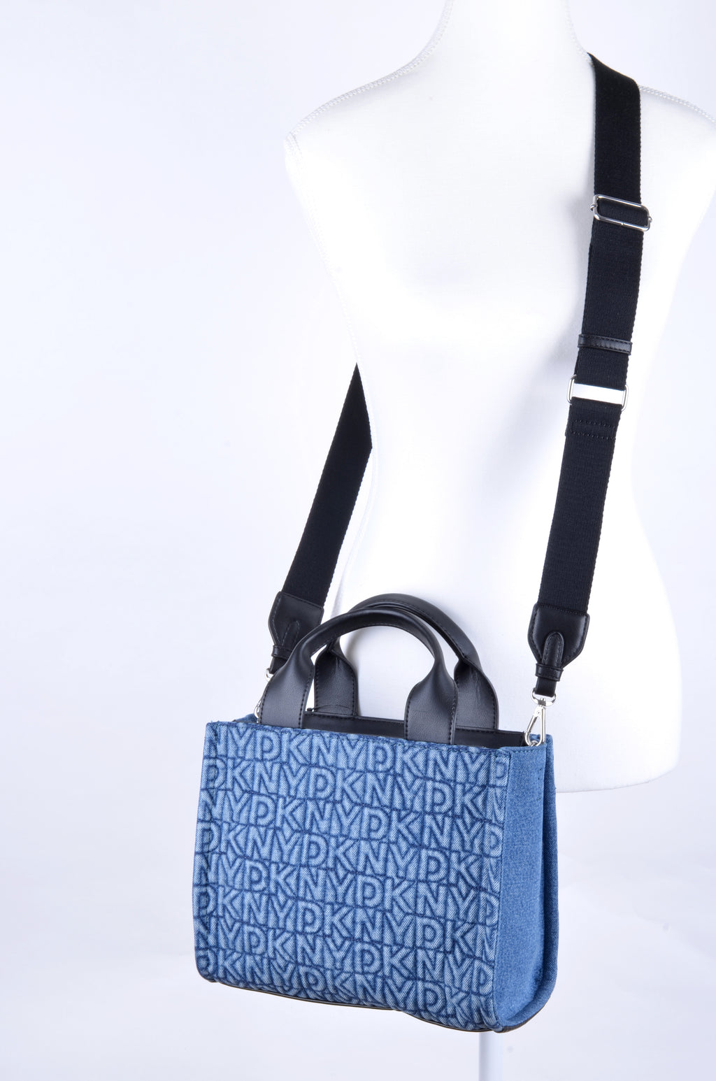 Mini Tote DKNY Denim Monograma