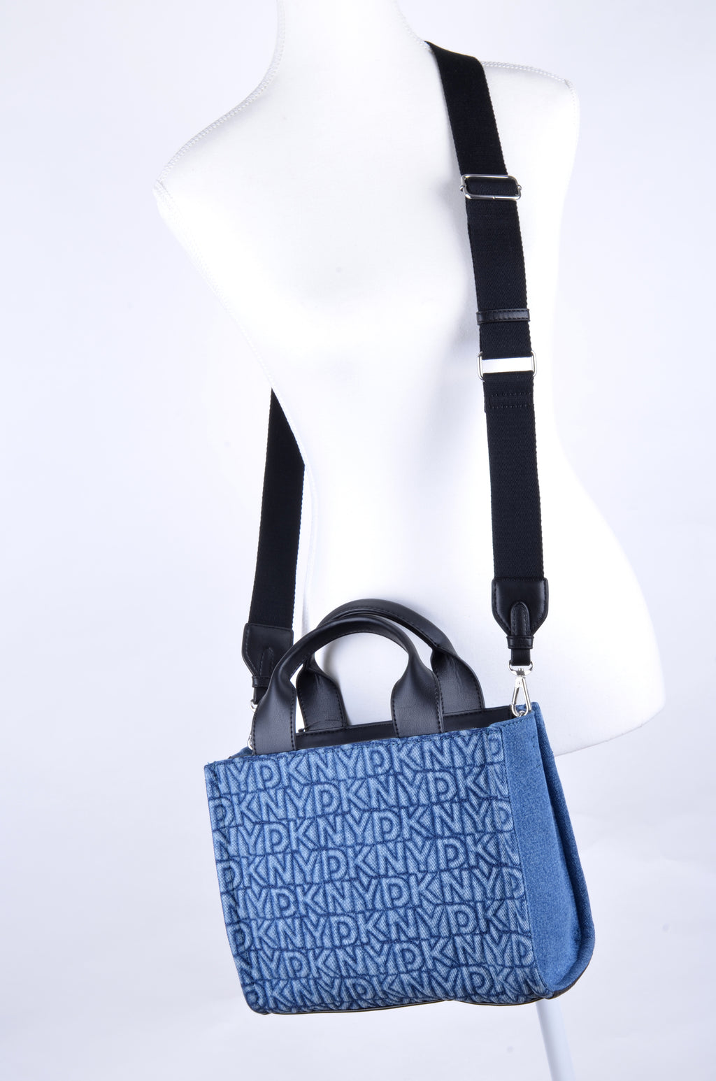 Mini Tote DKNY Denim Monograma