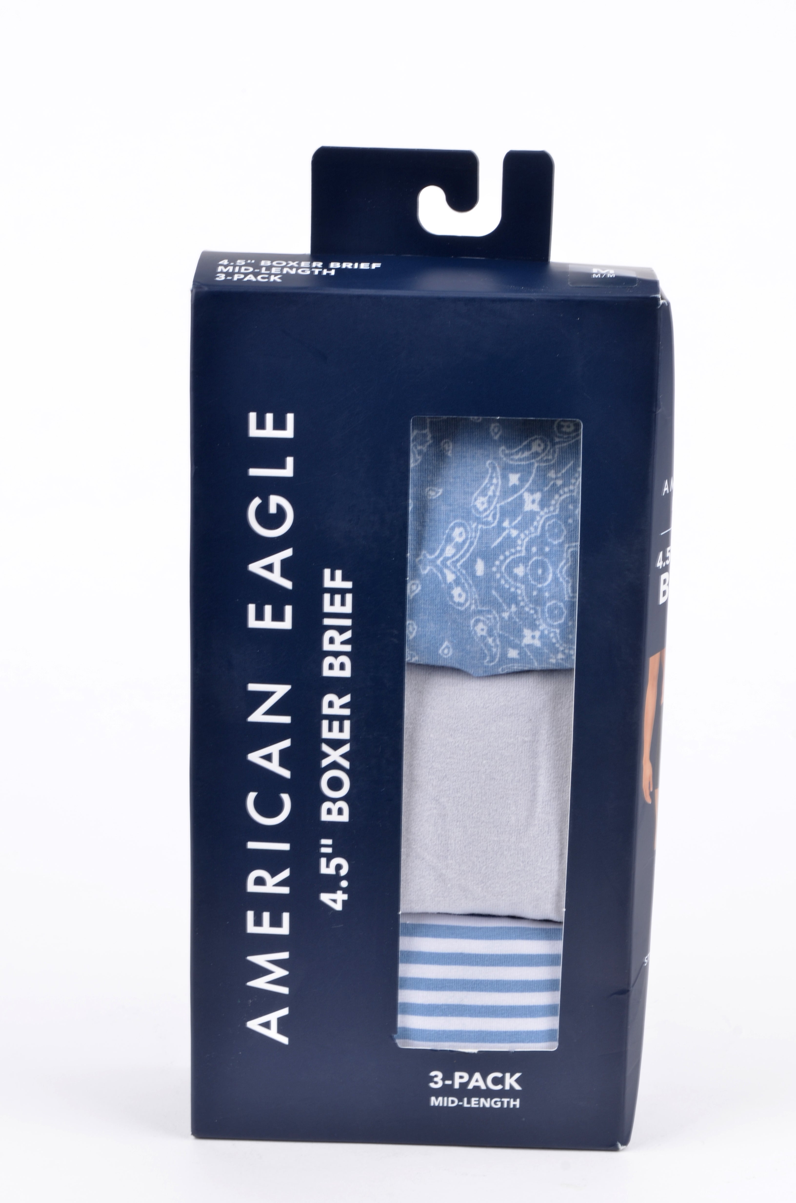 Bóxers American Eagle Mid-Length 3 Pack Talla M