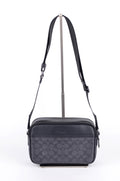 Crossbody Coach Negra Signature de Doble Cremallera